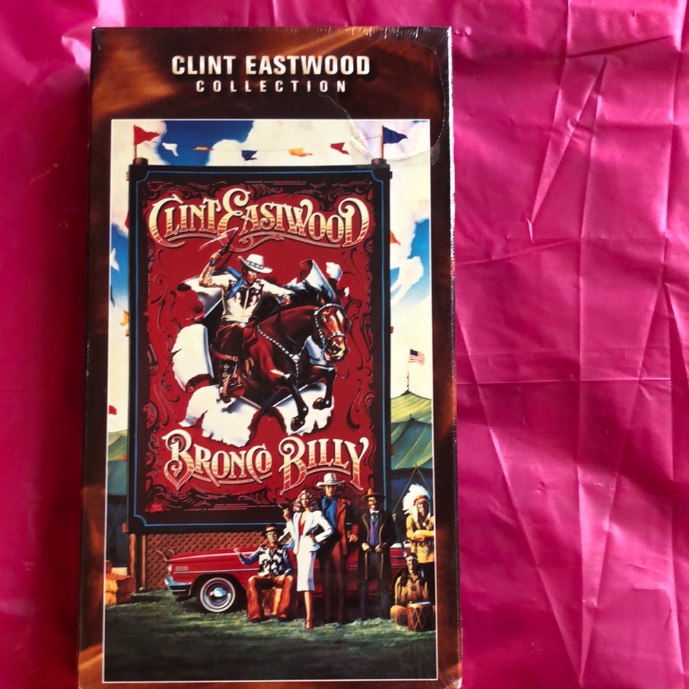 Clint Eastwood collection vhs Bronco Billy
